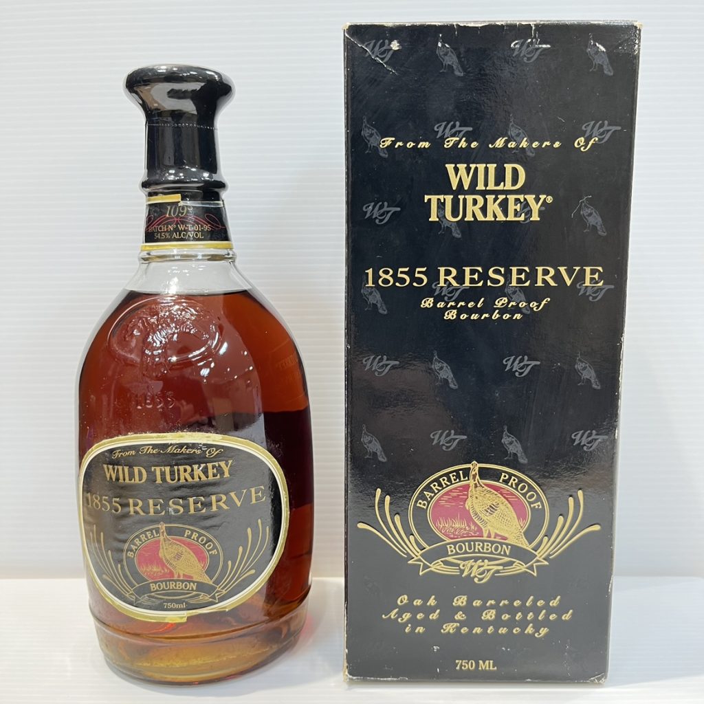 ワイルドターキー WILD TURKEY 1855 リザーブ バーボンの買取実績 