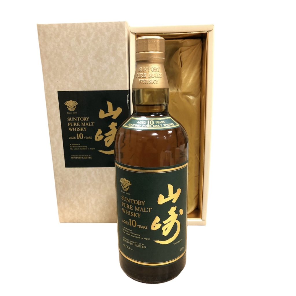 SUNTORY 山崎 10年 グリーンラベル 700ml 40度 箱付 未開栓 国内酒【BHAW0015】※東京都内限定発送※ 酒の細井 ⁄ 値下げ・終売品⁄サントリー 山崎 10年 ピュアモルト