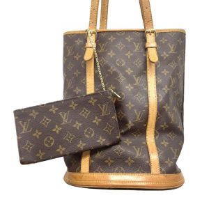 LOUISVUITTON ルイヴィトン モノグラム バケットGM トートバッグ Ꮇ42236