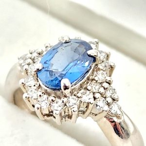 サファイア1.00ct プラチナリング｜前橋市南町