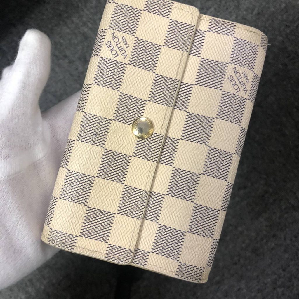 LOUIS VUITTON ルイヴィトン ポルトフォイユ サラ ダミエアズール N61735（廃番）｜前橋市総社町の買取実績 | 買取専門店さすがや