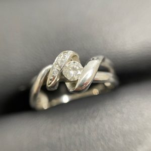 Pt900 ダイヤモンドリング