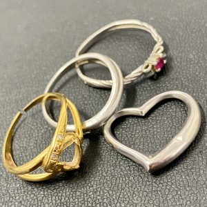 K18リング / Pt900リング / Pt900トップ