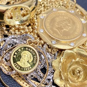 K18ネックレス / K22コイン / K21.6コイン