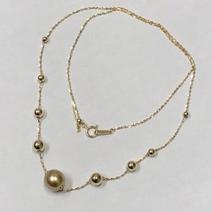 K18　ネックレス　18金　750