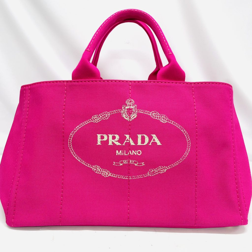 PRADA プラダ カナパ ハンドバック ラージサイズ