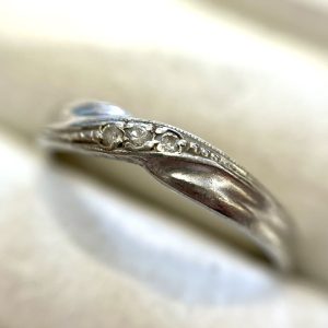 Pt900 メレダイヤリング