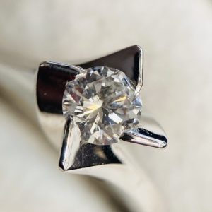 Pt900 プラチナ リング ダイヤモンド 0.28ct ジュエリー