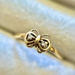 K18 メレダイヤリング