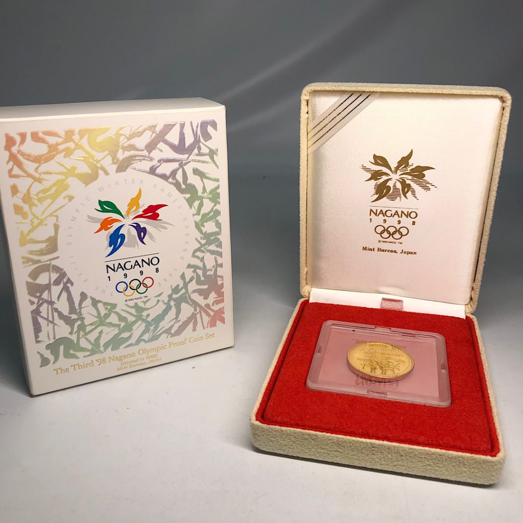 長野オリンピック純金記念コイン