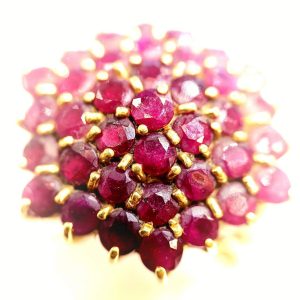 K18 ルビーリング