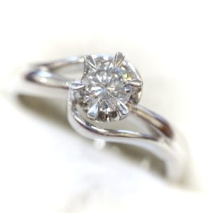 Pt900 ダイヤモンドリング