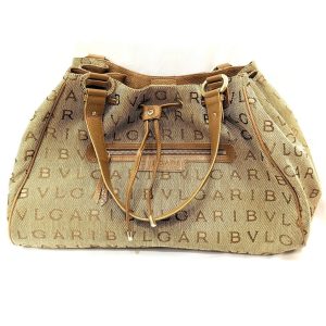 BVLGARI ブルガリ ロゴマニア トートバッグ