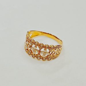 K18(18金) 0.43ct ダイヤモンド付き リング アクセサリー