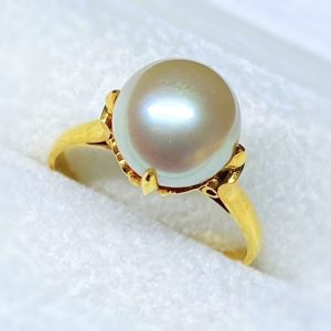 K18 パール リング
