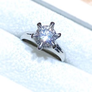 Pt900 ダイヤモンド リング