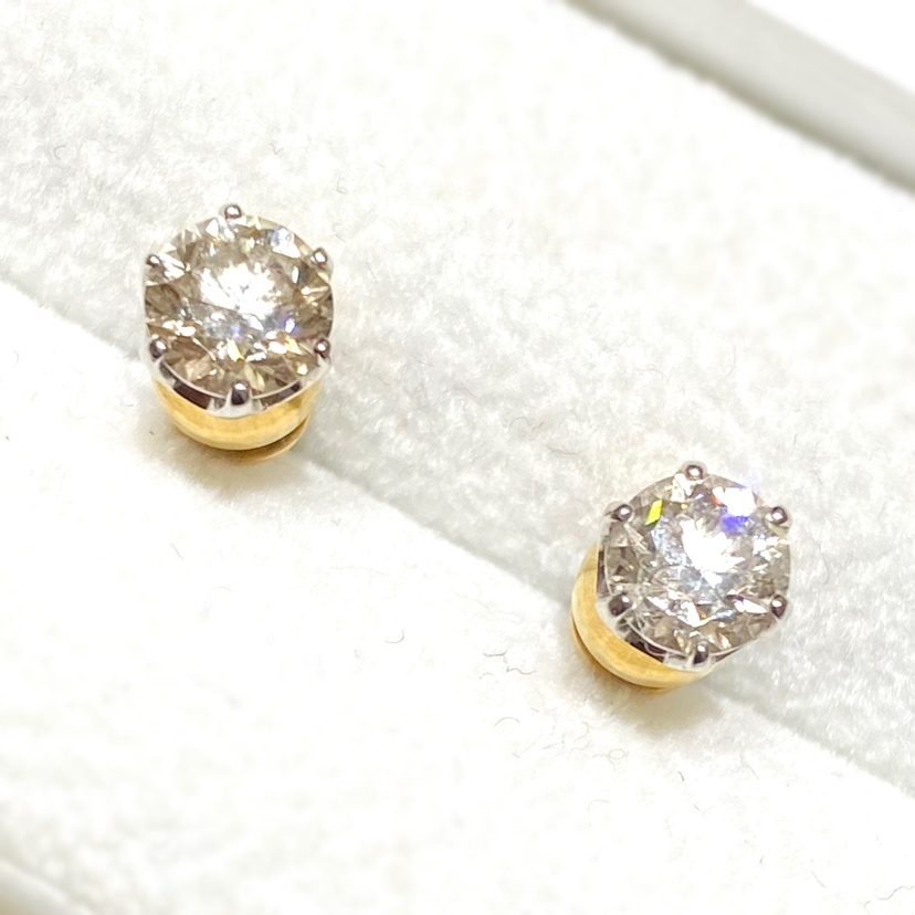 沸騰ブラドン k18 k18 ダイヤモンド ピアス ダイヤピアス アクセサリー