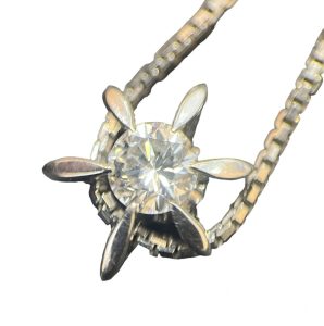 Pt900 Pt850 ダイヤモンド付きネックレス アクセサリー ジュエリー