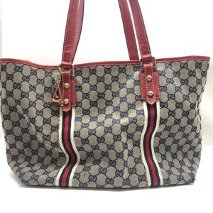 GUCCI グッチ シェリーライン トートバッグ