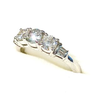 Pt950 ダイヤモンド リング