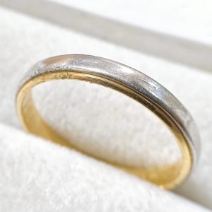 K18(18金)/Pt900(プラチナ900) コンビリング