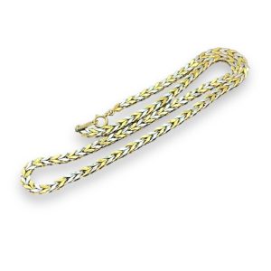 Pt850/K18 コンビネックレス