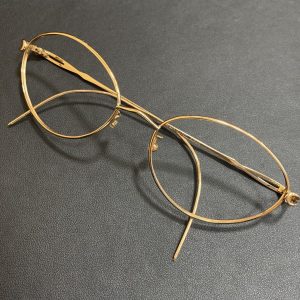 K18(18金)　メガネフレーム