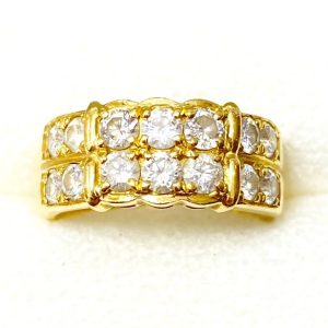 ダイヤモンド 1.11ct K18 リング