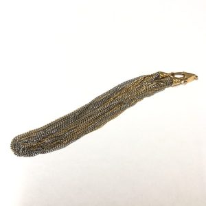 K18/Pt850 ブレスレット コンビ ハーフ