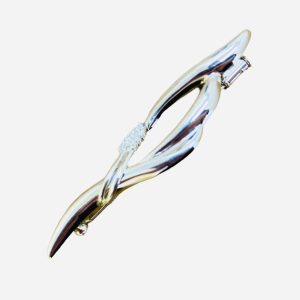 Pt900 ブローチ メレダイヤ アクセサリー