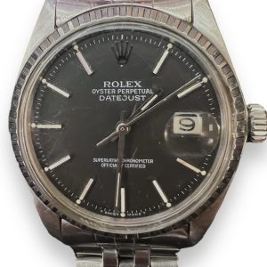 ROLEX　デイトジャスト　1603　ブラック文字盤　