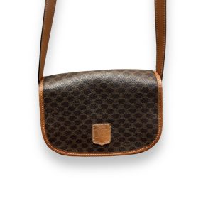 CELINE　マカダム柄　ショルダーバッグ