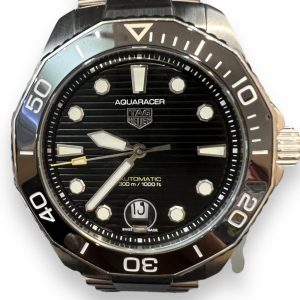 TAG HEUER タグホイヤー アクアレーサー WBP201A　黒文字盤