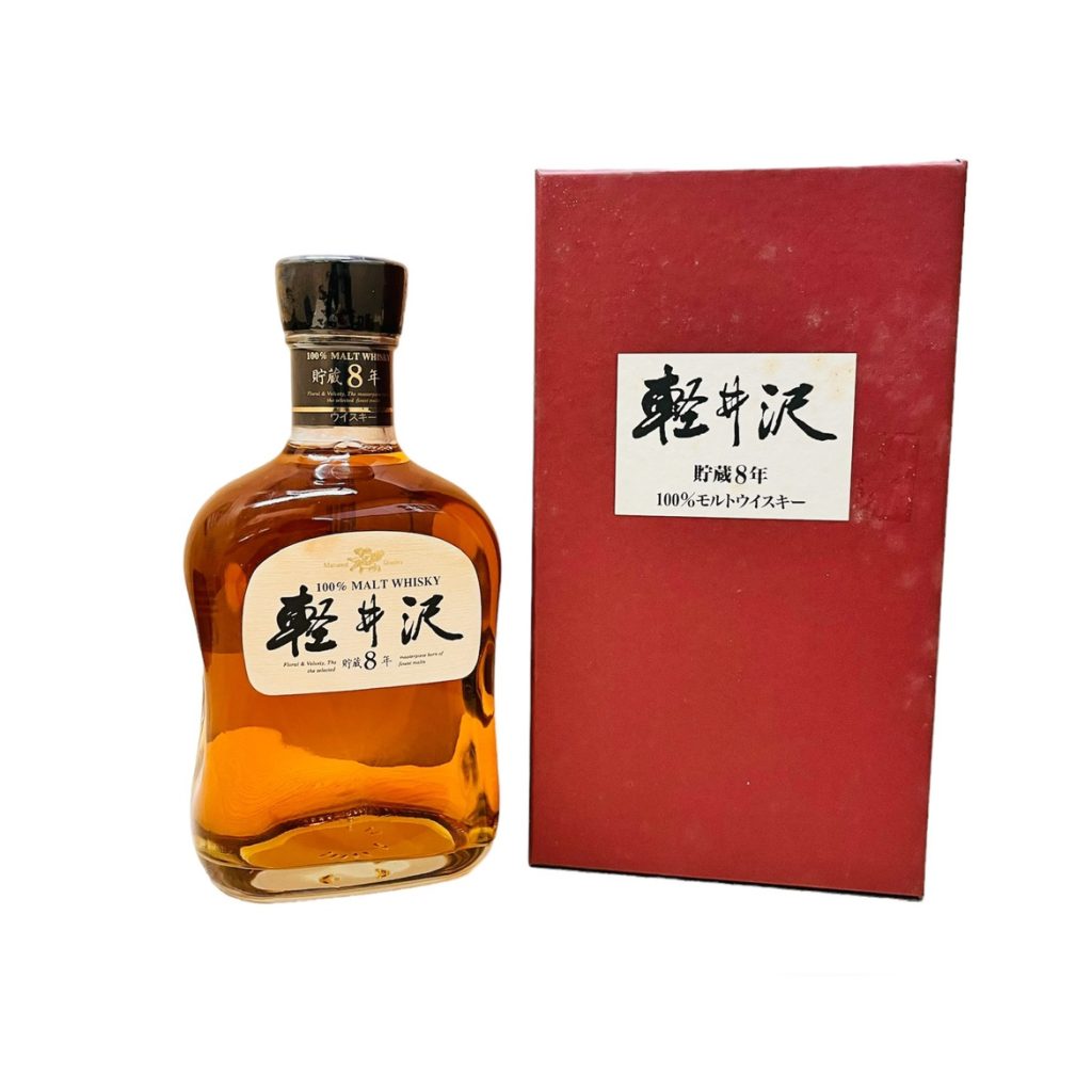 軽井沢 貯蔵8年 100％モルトウイスキー 700ml 未開封 箱付