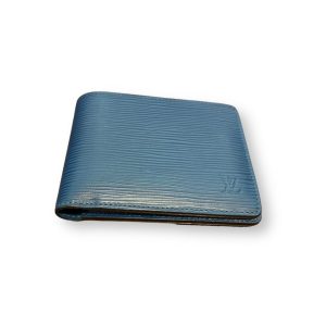 Louis Vuitton　ポルトフォイユ・ミュルティプル　エピ　ブルー　