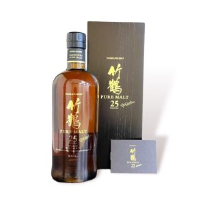 竹鶴 25年 箱付き ピュアモルト ウイスキー