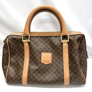 CELINE セリーヌ マカダム柄 ハンドバック