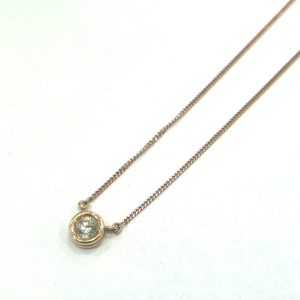 K18 ダイヤモンドネックレス