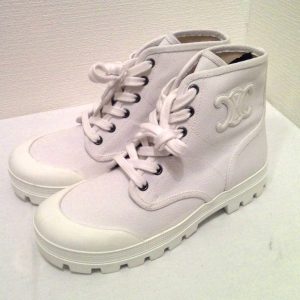 CELINE レースアップブーツ