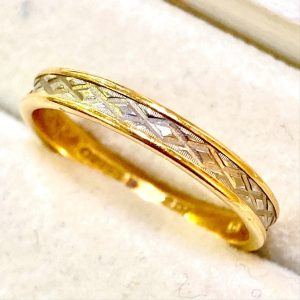 Pt850/K18(プラチナ850/18金) リング