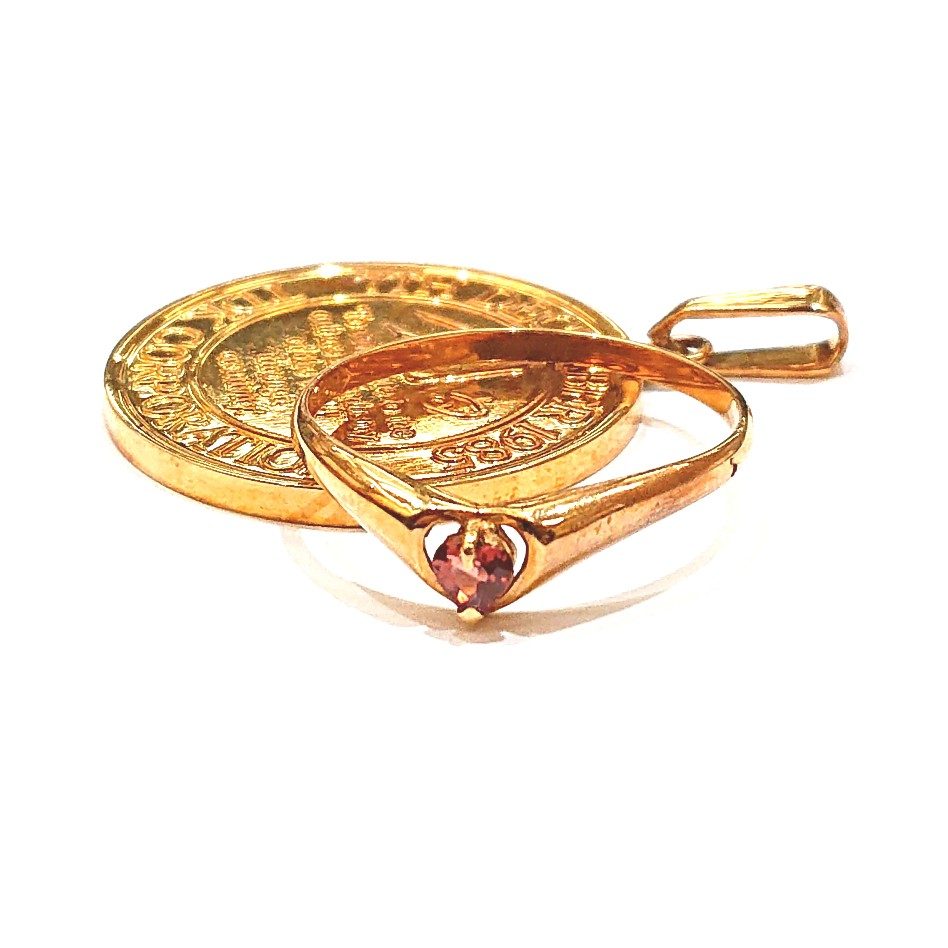 K18 記念コイン リングの買取実績 | 買取専門店さすがや