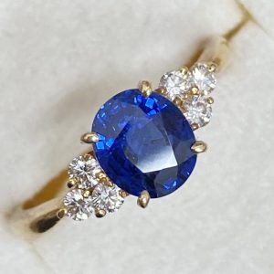 K18リング サファイア