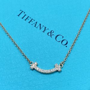 ティファニー ネックレス Tスマイル