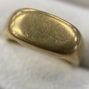 K18 印台リング 18金 750