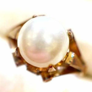 K18 パールリング