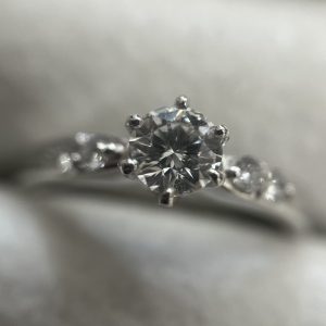 Pt900(プラチナ900) ダイヤモンド 0.26ct 付リング アクセサリー