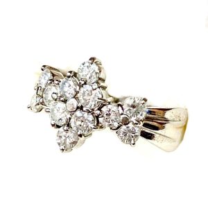 Pt900 メレダイヤリング