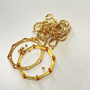 18金/K18 750 ネックレス・トップ装飾 アクセサリー 貴金属