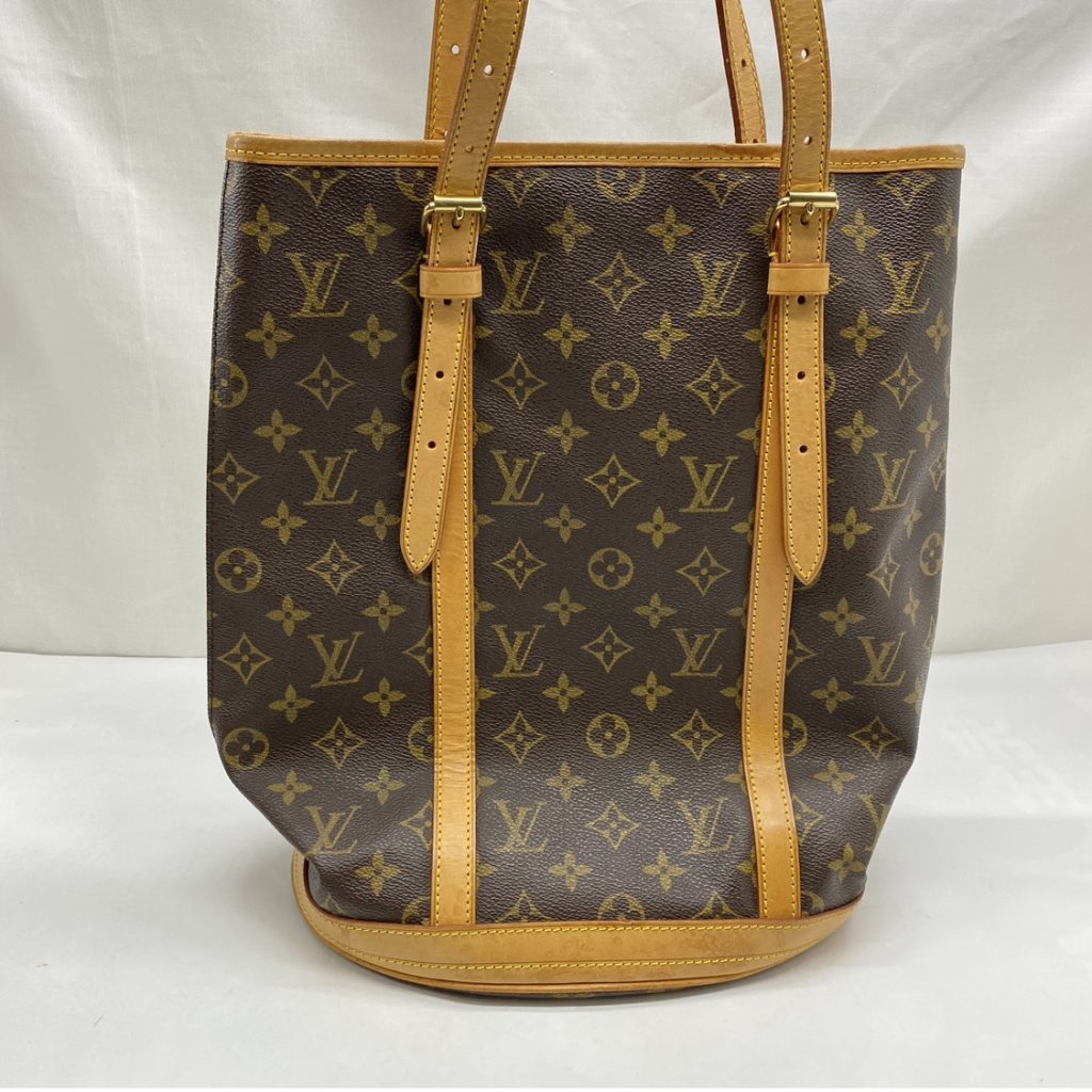 豪華 LOUIS VUITTON ルイヴィトン バケツ モノグラム バケット 修理 