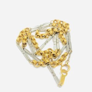 K18 Pt850 コンビネックレス